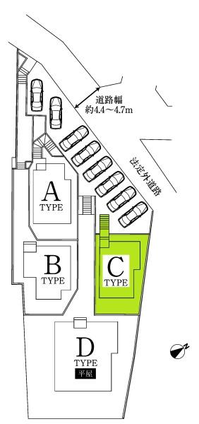 ・豊田市宮上町新築戸建全4棟C棟