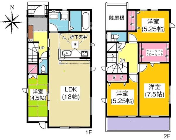 岡崎市伊賀町新築戸建全4棟1号棟