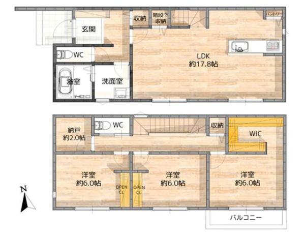岡崎市東蔵前一丁目新築戸建全1棟