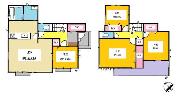 豊田市鴛鴨町新築戸建全8棟H号棟