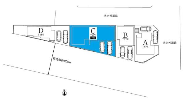 みよし市三好町新築戸建全4棟C号棟