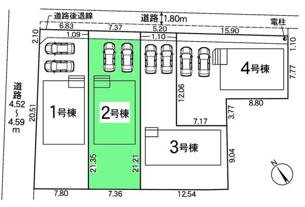 安城市根崎町新築戸建全4棟2号棟