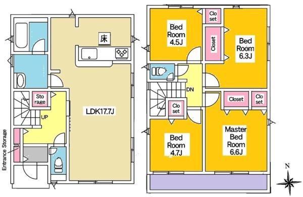 豊田市泉町新築戸建全2棟2号棟