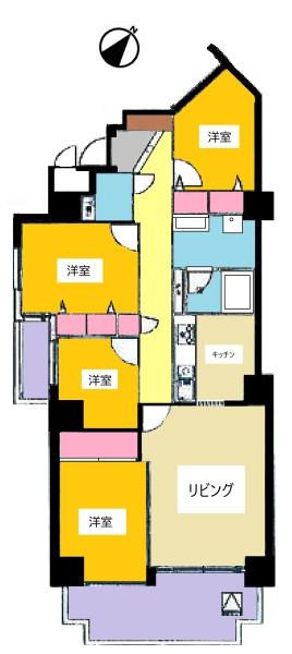 サンシティ上豊田駅南弐番館