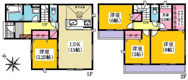 豊田市大島町新築戸建全3棟1号棟