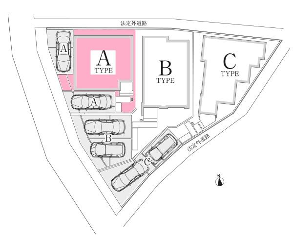 刈谷市小山町分譲戸建全3棟A号棟