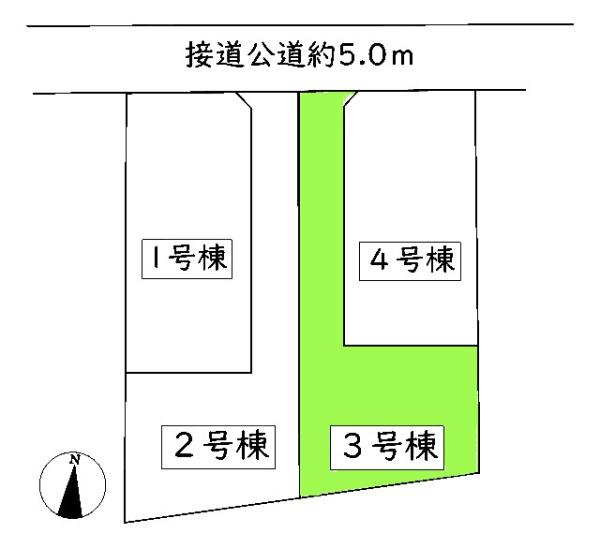 刈谷市小山町新築戸建全4棟3号棟