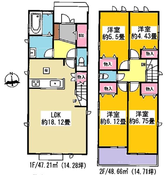 みよし市三好町新築戸建全2棟2号棟