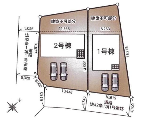 安城市高棚町新築戸建全2棟1号棟