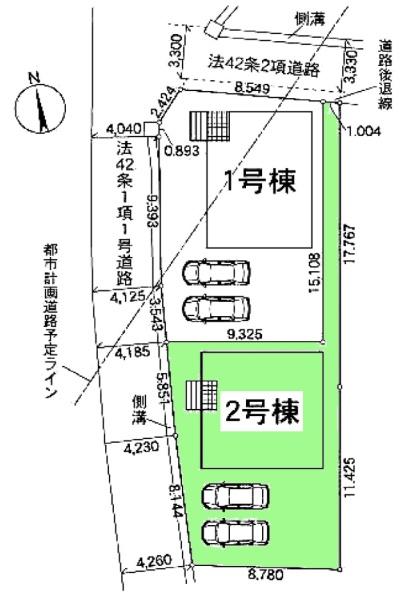 岡崎市福岡町新築戸建全2棟2号棟