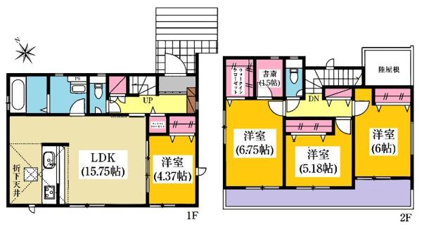 愛知郡東郷町春木台新築戸建全3棟1号棟