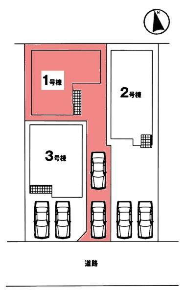 豊田市明和町新築戸建全3棟1号棟