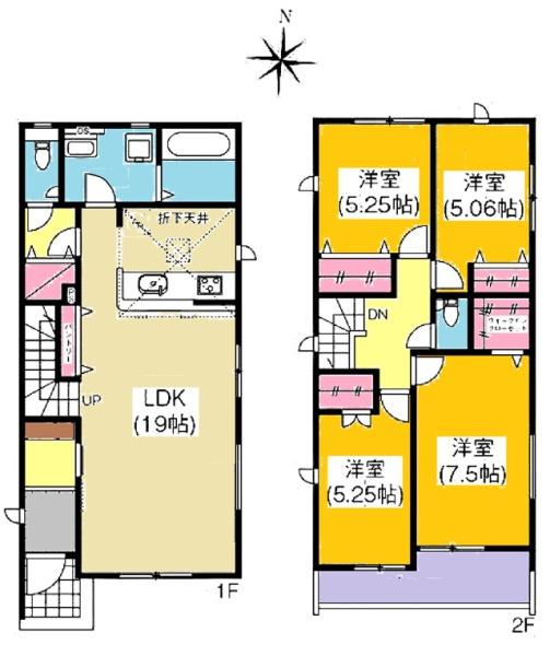 知立市長篠町新築戸建全2棟1号棟