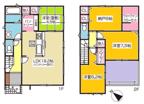 豊田市朝日町新築戸建全2棟2号棟