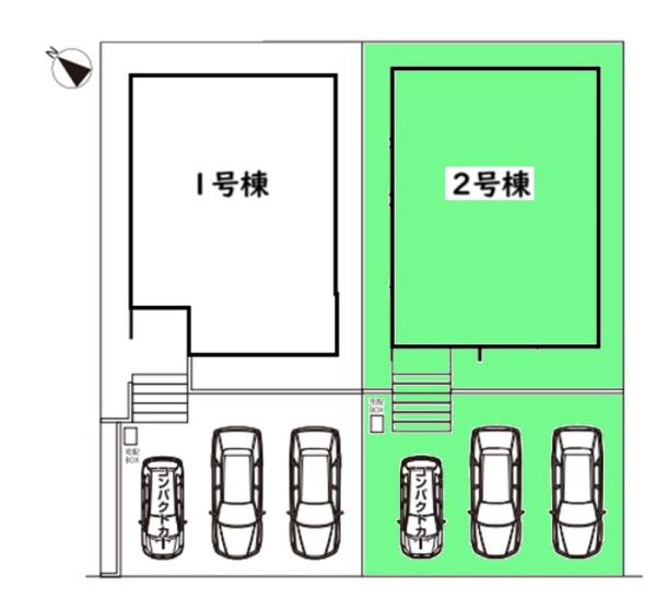 豊田市朝日町新築戸建全2棟2号棟