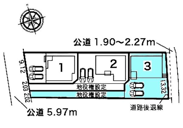 知立市弘法町新築戸建全3棟3号棟