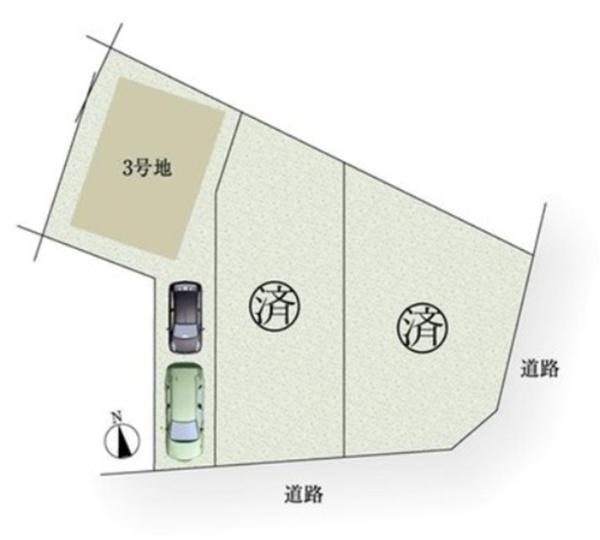 岡崎市三崎町新築戸建全3棟3号地