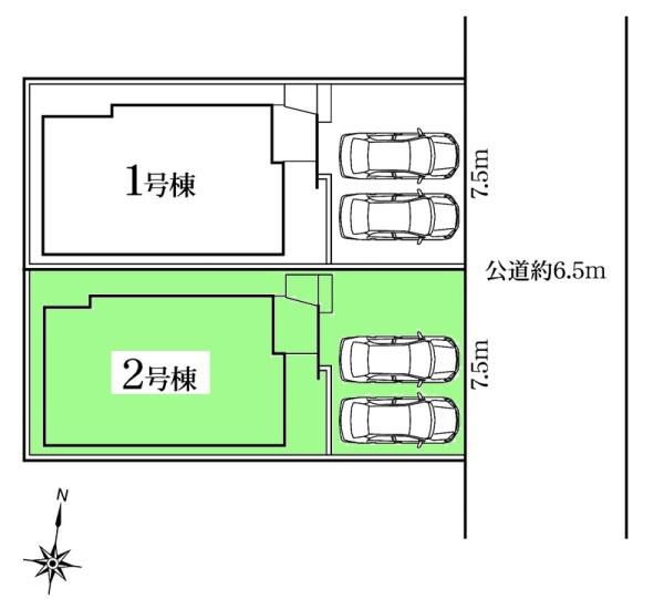 知立市昭和3丁目新築戸建全2棟2号棟