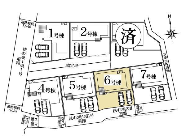 安城市小川町分譲戸建全7棟6号棟