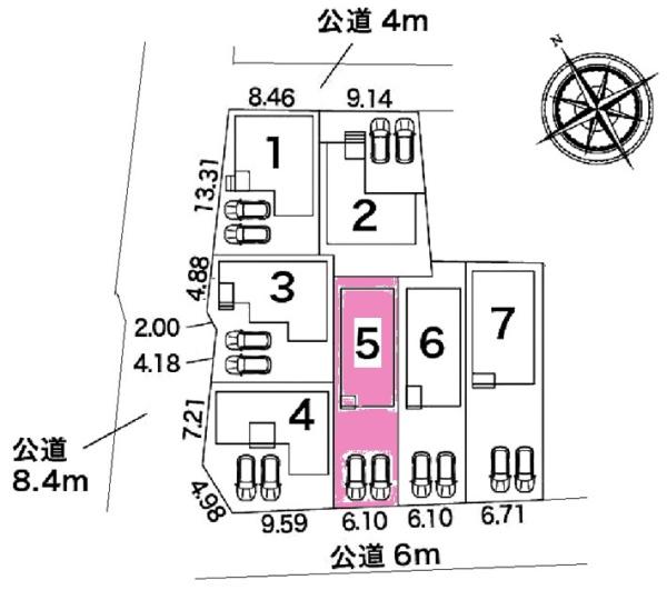 豊明市大久伝町中新築戸建全7棟5号棟