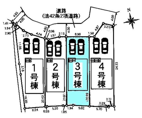 みよし市三好町新築戸建全4棟3号棟