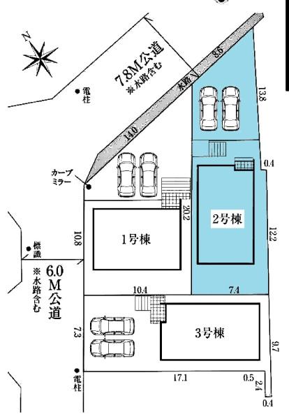愛知郡東郷町春木台新築戸建全3棟2号棟