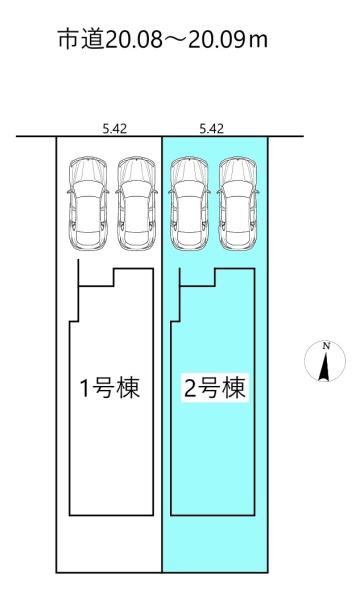 刈谷市中手町新築戸建全2棟2号棟