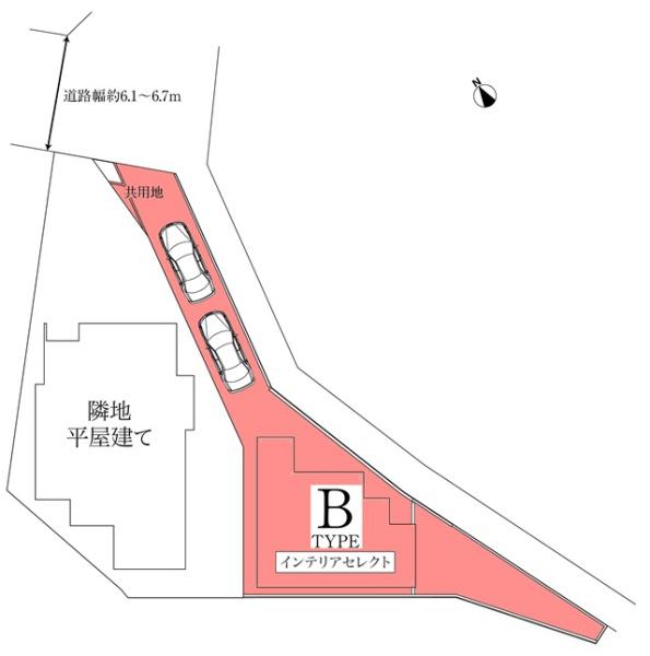 豊明市前後町新築戸建全2棟B棟