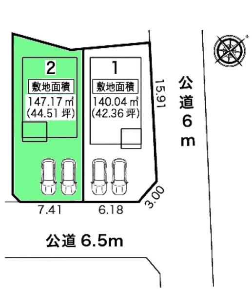 刈谷市野田町新築戸建全2棟2号棟