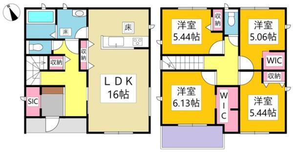 知立市牛田１丁目新築戸建全3棟3号棟