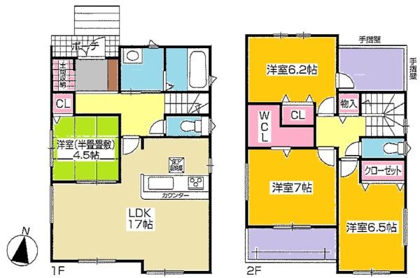 東海市中央町新築戸建全4棟1号棟