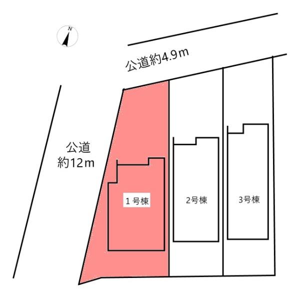 刈谷市今川町新築戸建全3棟1号棟