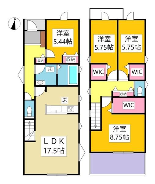 刈谷市今川町新築戸建全3棟3号棟