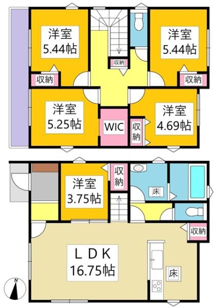 東海市富木島町新築戸建全2棟2号棟