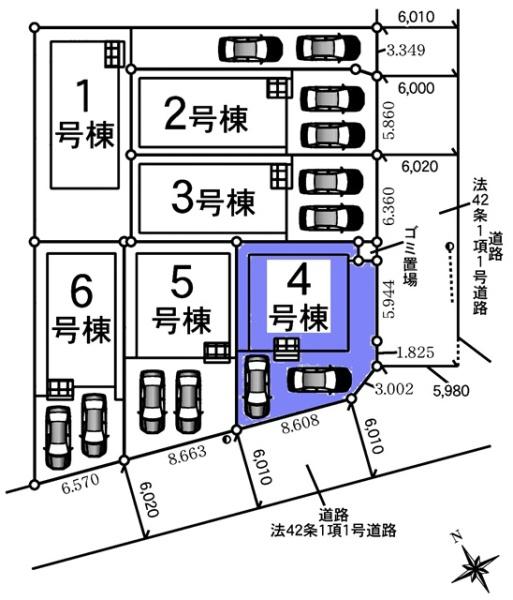 東海市富貴ノ台新築戸建全6棟4号棟