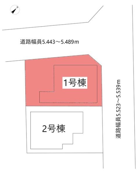刈谷市野田町新築戸建全2棟1号棟