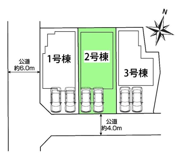 東海市富貴ノ台新築戸建全3棟2号棟