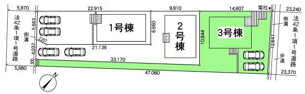 刈谷市今川町新築戸建全3棟3号棟