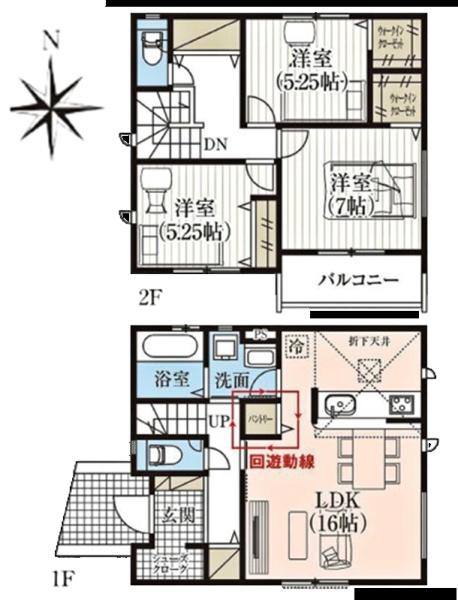 豊田市栄町新築戸建全3棟1号棟
