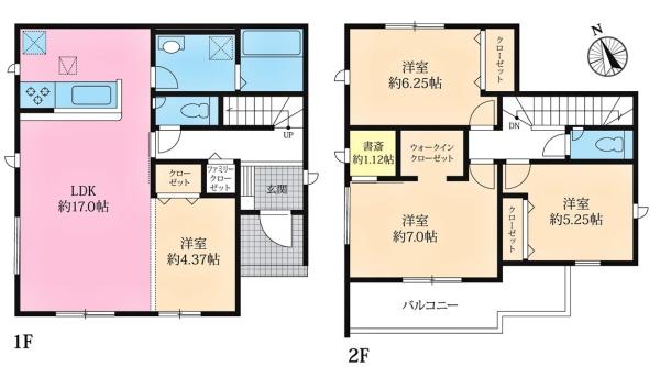 東海市加木屋町新築戸建全2棟1号棟