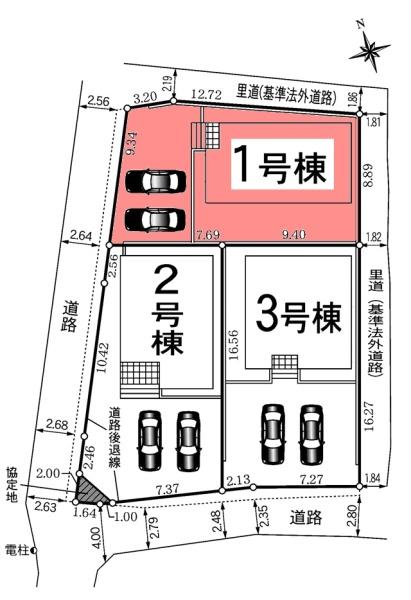 豊明市沓掛町新築戸建全3棟1号棟