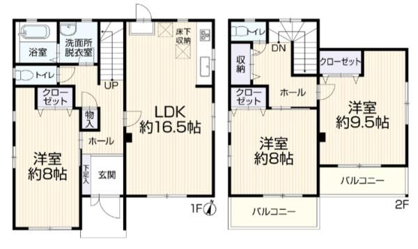 岡崎市滝町字丸根の中古一戸建て