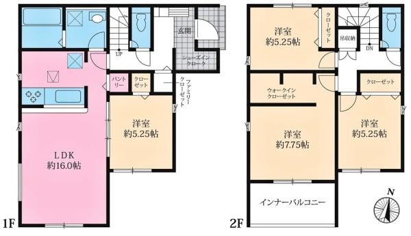 安城市姫小川町新築戸建全7棟2号棟
