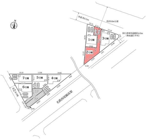 安城市姫小川町新築戸建全7棟2号棟