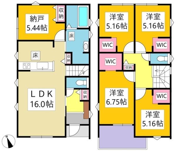 豊明市阿野町新築戸建全3棟1号棟