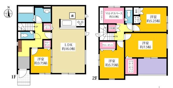 知立市昭和三丁目新築戸建全2棟2号棟