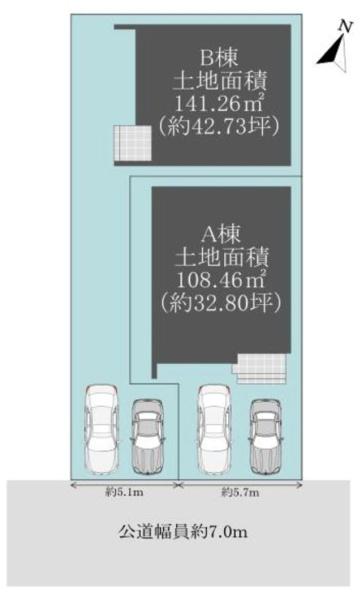 刈谷市今川町新築戸建全2棟A号棟