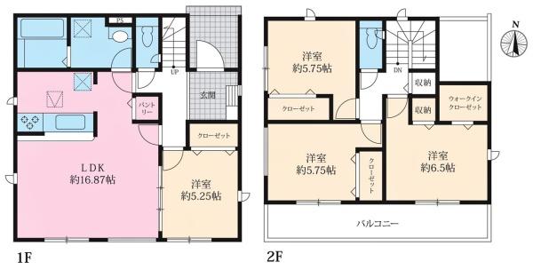 東海市名和町新築戸建全3棟2号棟
