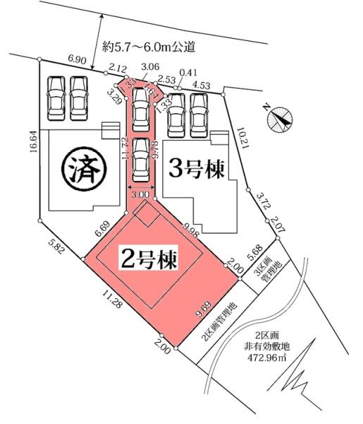 東海市名和町新築戸建全3棟2号棟