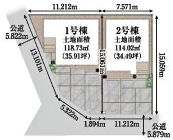 安城市里町新築戸建全2棟1号棟
